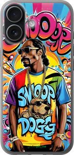 Силиконовый чехол Снуп дог для Apple iPhone 17 - 6348u-4031 изображение 