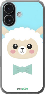 Силиконовый чехол Милый барашек для Apple iPhone 17 - 6355u-4031 изображение 