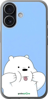 Силиконовый чехол Милый мишка для Apple iPhone 17 - 6357u-4031 изображение 