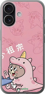 Силиконовый чехол Том и джерри 2 для Apple iPhone 17 - 6359u-4031 изображение 