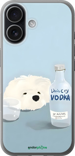 Силиконовый чехол Пес водка для Apple iPhone 17 - 6368u-4031 изображение 
