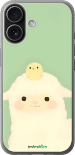 Силиконовый чехол Барашек и ципленок для Apple iPhone 17 - 6369u-4031 изображение 