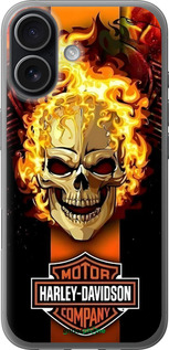 Силиконовый чехол Харлей девидсон для Apple iPhone 17 - 6370u-4031 изображение 