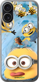 Силиконовый чехол Миньоны для Apple iPhone 17 - 6386u-4031 изображение 