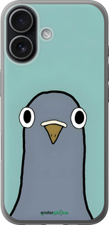 Силиконовый чехол Голубь для Apple iPhone 17 - 6388u-4031 изображение 