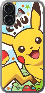 Силіконовий чехол Пикачу 2 для Apple iPhone 17 - 6391u-4031 изображение 