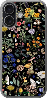 Силіконовий чехол З квітами для Apple iPhone 17 - 6422u-4031 изображение 