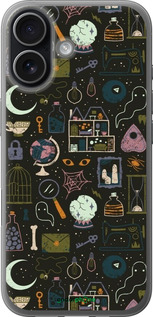 Силиконовый чехол Колдовской принт для Apple iPhone 17 - 6425u-4031 изображение 