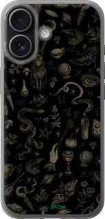 Силиконовый чехол Мистический коллаж с травами и магическими символами для Apple iPhone 17 - 6428u-4031 изображение 