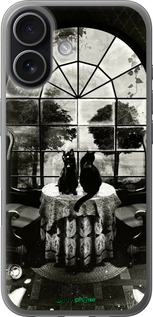 Силиконовый чехол Череп и коты для Apple iPhone 17 - 6432u-4031 изображение 