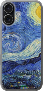Силиконовый чехол «Звездная ночь» Винсента Ван Гога для Apple iPhone 17 - 6433u-4031 изображение 