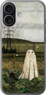 Силиконовый чехол Иллюстрация призрак в капусте для Apple iPhone 17 - 6440u-4031 изображение 