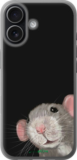 Силиконовый чехол The Peeking Rat для Apple iPhone 17 - 6442u-4031 изображение 