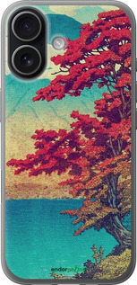 Силиконовый чехол С изображением природы для Apple iPhone 17 - 6469u-4031 изображение 