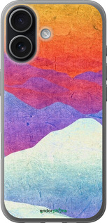 Силиконовый чехол Горный закат для Apple iPhone 17 - 6479u-4031 изображение 