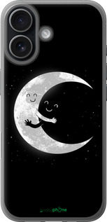 Силиконовый чехол Лунные объятия для Apple iPhone 17 - 6508u-4031 изображение 