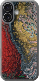 Силиконовый чехол С изображением абстрактной живописи для Apple iPhone 17 - 6530u-4031 изображение 