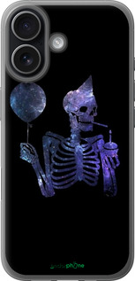 Силиконовый чехол Скелетное искусство для Apple iPhone 17 - 6536u-4031 изображение 