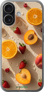 Силиконовый чехол Фрукты 3 для Apple iPhone 17 - 6703u-4031 изображение 