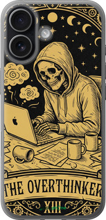 Силіконовий чохол 'The Overthinker' для iPhone 17 зображення 1