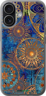 Силіконовий чохол 'Золотий візерунок' для iPhone 17 зображення 13