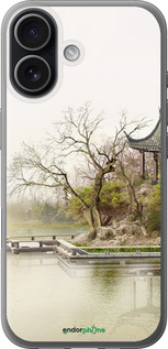 Силиконовый чехол Японский пейзаж для Apple iPhone 17 - 776u-4031 изображение 