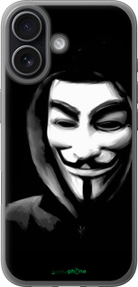 Силиконовый чехол Анонимус для Apple iPhone 17 - 832u-4031 изображение 