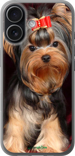 Силиконовый чехол Йоркширский терьер для Apple iPhone 17 - 929u-4031 изображение 