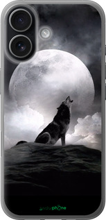 Силиконовый чехол Воющий волк для Apple iPhone 17 - 934u-4031 изображение 