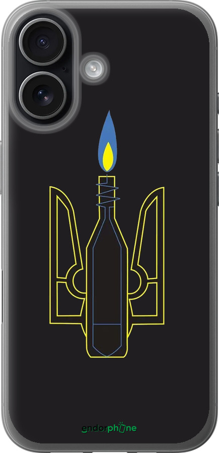 Силіконовий чехол Коктейль Молотова для Apple iPhone 17 - 1044u-4031 изображение 