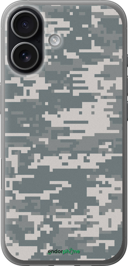 Силиконовый чехол Камуфляж для Apple iPhone 17 - 1085u-4031 изображение 