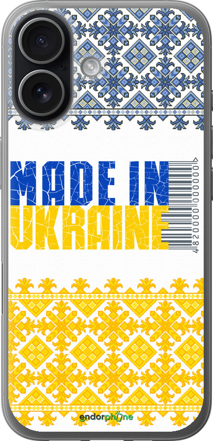 Силиконовый чехол Made in Ukraine для Apple iPhone 17 - 1146u-4031 изображение 