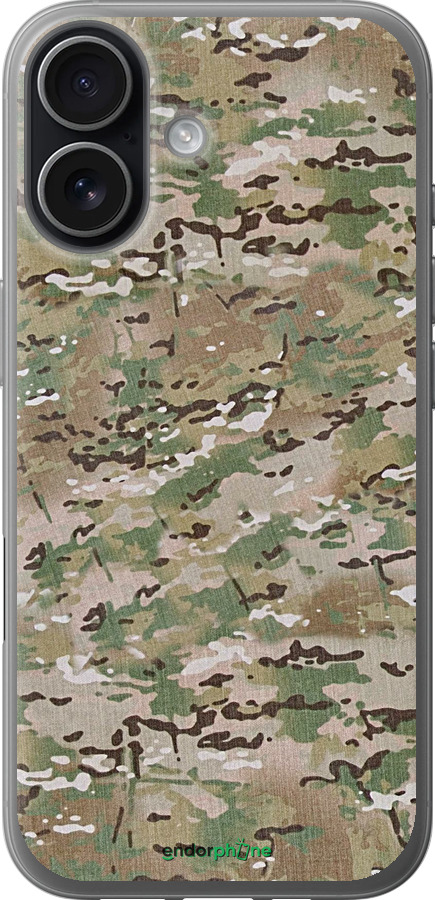 Силиконовый чехол Камуфляж v5 для Apple iPhone 17 - 1201u-4031 изображение 