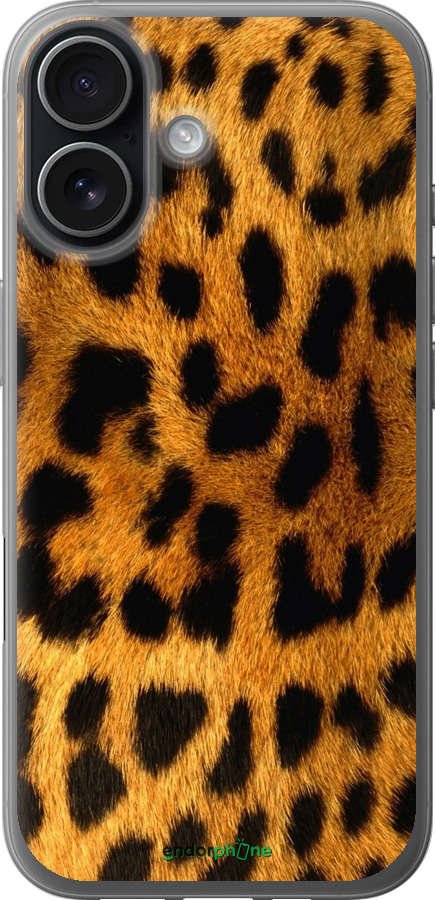 Силиконовый чехол Шкура леопарда для Apple iPhone 17 - 238u-4031 изображение 