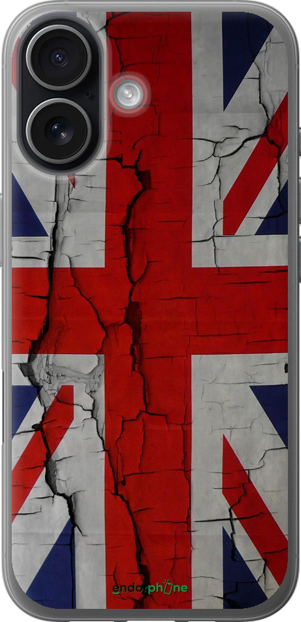 Силиконовый чехол Флаг Великобритании 2 для Apple iPhone 17 - 387u-4031 изображение 