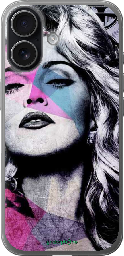 Силиконовый чехол Art-Madonna для Apple iPhone 17 - 4131u-4031 изображение 