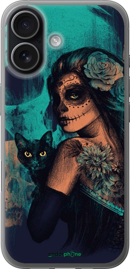 Силиконовый чехол Fantasy girl для Apple iPhone 17 - 4133u-4031 изображение 