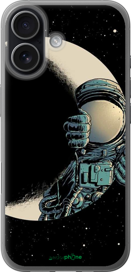 Силиконовый чехол Астронавт для Apple iPhone 17 - 4134u-4031 изображение 