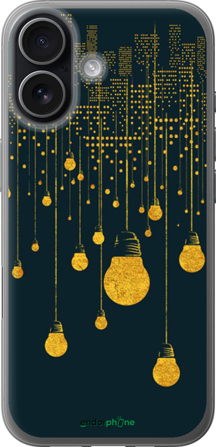 Силиконовый чехол Иллюстрация ночного города для Apple iPhone 17 - 4162u-4031 изображение 