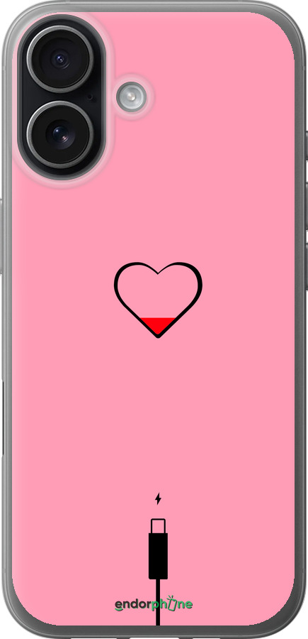 Силиконовый чехол Подзарядка сердца1 для Apple iPhone 17 - 4275u-4031 изображение 