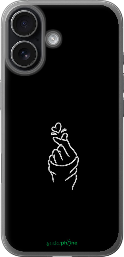 Силиконовый чехол Love You для Apple iPhone 17 - 4298u-4031 изображение 