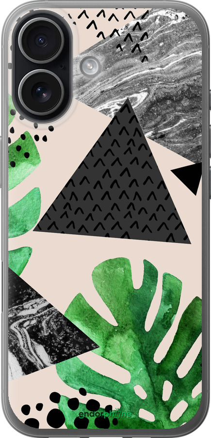 Силиконовый чехол Монстера для Apple iPhone 17 - 4304u-4031 изображение 