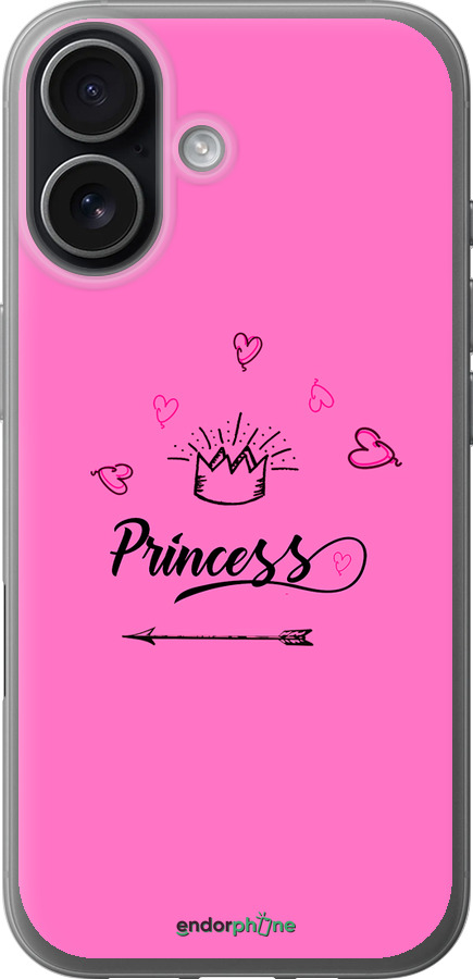 Силиконовый чехол Princess для Apple iPhone 17 - 4361u-4031 изображение 
