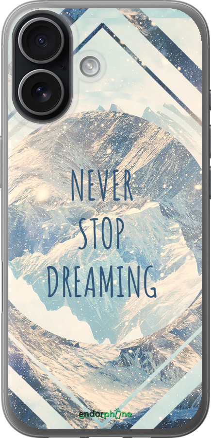 Силиконовый чехол Мечтать для Apple iPhone 17 - 4379u-4031 изображение 