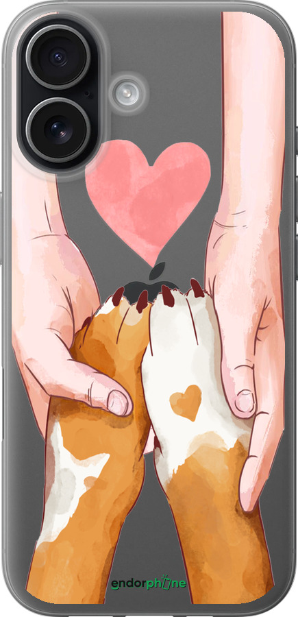 Силиконовый чехол Дружба для Apple iPhone 17 - 4410u-4031 изображение 