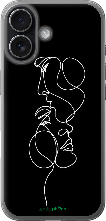 Силиконовый чехол Пара для Apple iPhone 17 - 4457u-4031 изображение 