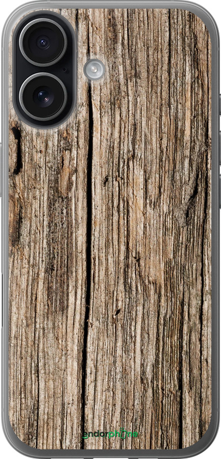 Силиконовый чехол Текстура дерева для Apple iPhone 17 - 4476u-4031 изображение 