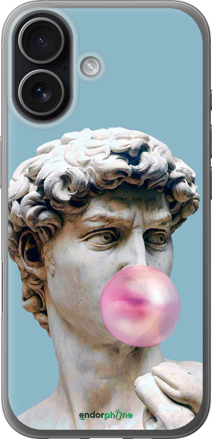 Силиконовый чехол Микеланджело для Apple iPhone 17 - 4500u-4031 изображение 