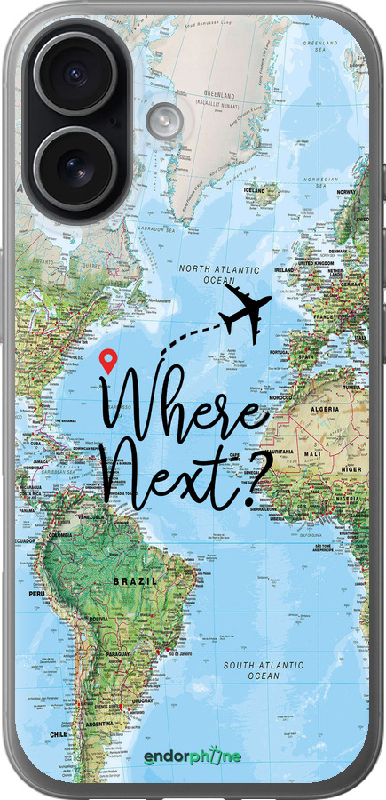 Силиконовый чехол Путешествие для Apple iPhone 17 - 4503u-4031 изображение 