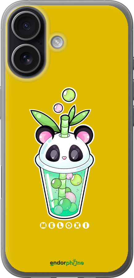 Силиконовый чехол Панда 1 для Apple iPhone 17 - 4558u-4031 изображение 